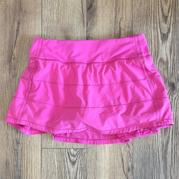 Lululemon Pace Rival Skort Skirt In Sonic Pink Size 4 - Picture 2 of 8